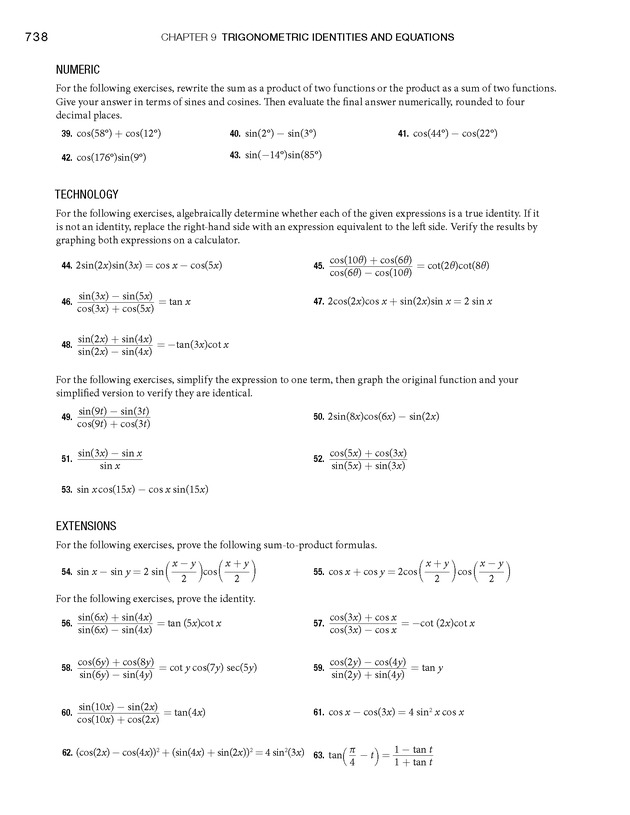 Algebra and Trigonometry - Front Matter 756